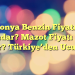 Japonya Benzin Fiyatı Ne Kadar? Mazot Fiyatı Ne Kadar? Türkiye’den Ucuz mu?